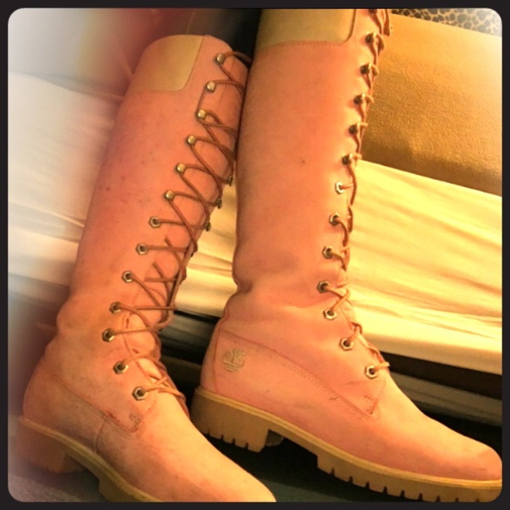 Timberland knee-high Leather Boots